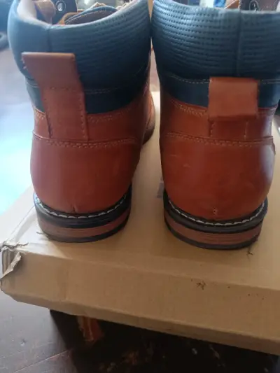 Botines Hombre Café Zameta Talla 43 - miniatura 4