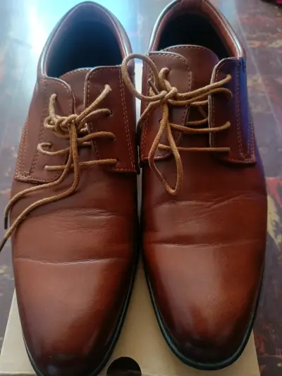 Zapatos de vestir marrones Bata talla 44 - miniatura 3