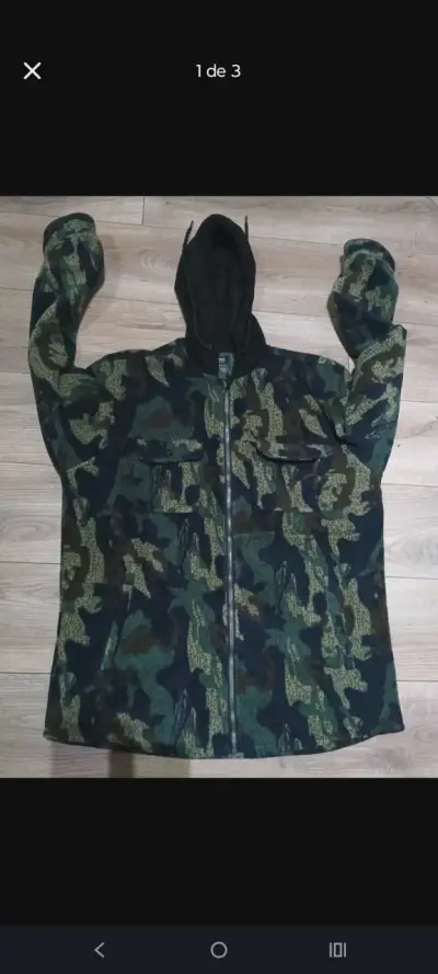 Chaqueta camuflada con capucha Maui XXL - miniatura 1