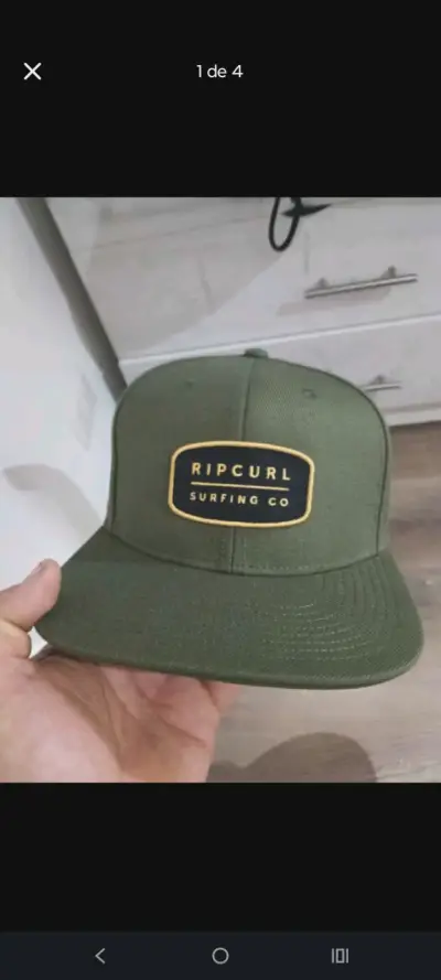 Gorra verde Rip Curl Surfing Co - miniatura 1