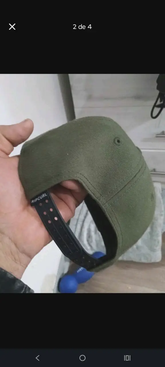 Gorra verde Rip Curl Surfing Co - 2