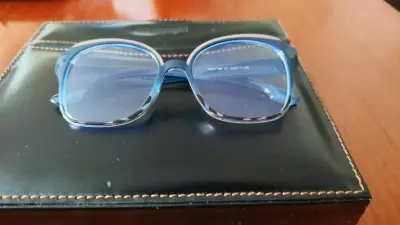 Gafas de Sol Unisex Azul y Negro - miniatura 1