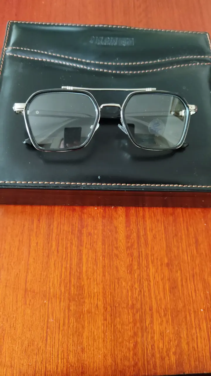 Gafas de Sol Unisex Azul y Negro - 4