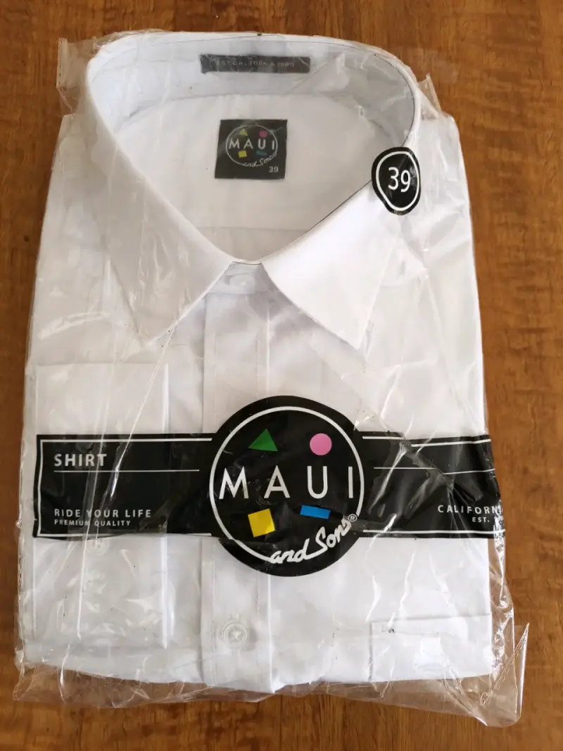 Camisa blanca Maui and Sons talla 39