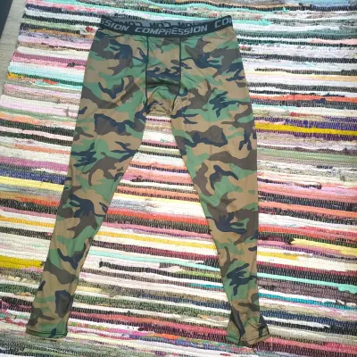 Calzas de compresión camufladas para hombre XL - miniatura 1