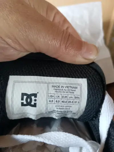 Zapatillas DC Manteca 4 Plataforma Mujer Negras - miniatura 1