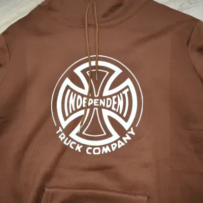 Polerón con capucha marrón Independent xxl - miniatura 2