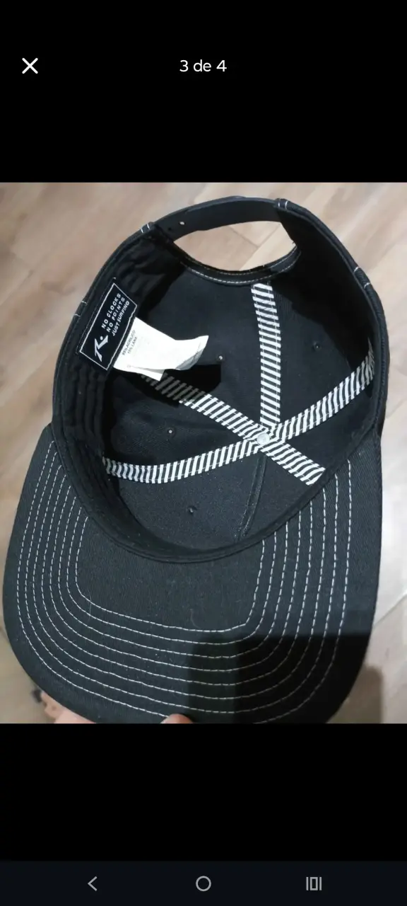 Gorra negra rusty - 3