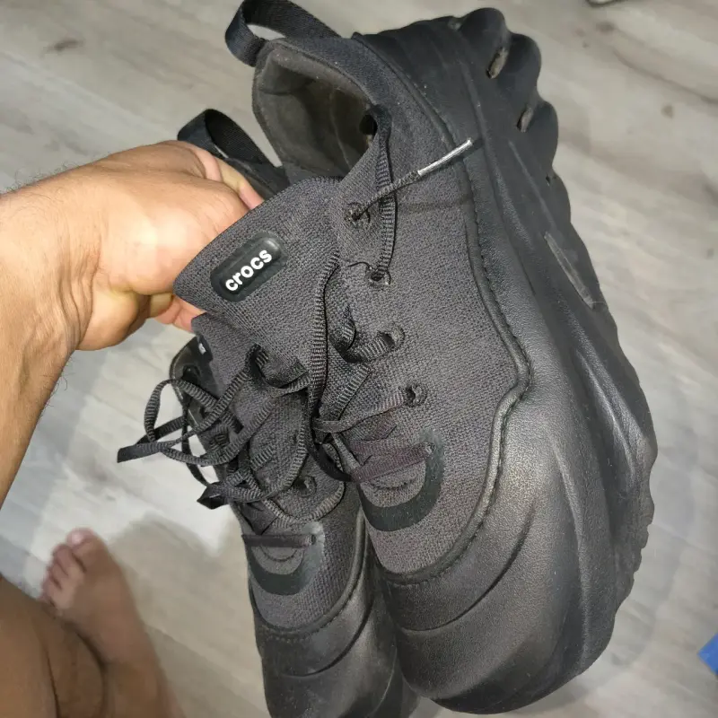 Zapatillas negras Crocs para hombre 44 - 3