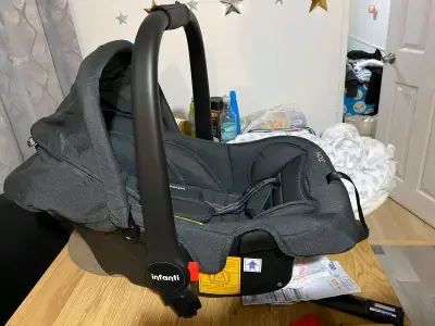 Coche de bebé Infanti con moisés y silla Zion - miniatura 6