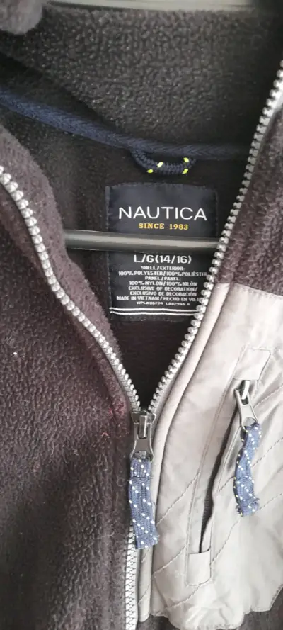 Chaqueta polar Nautica talla L niño - miniatura 1