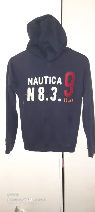 Polerón con capucha Nautica talla L niño - miniatura 2