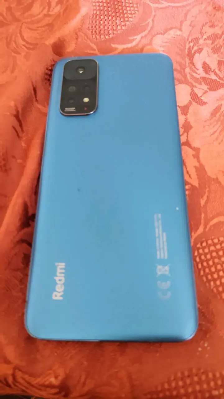 Smartphone Xiaomi Redmi azul en buen estado
