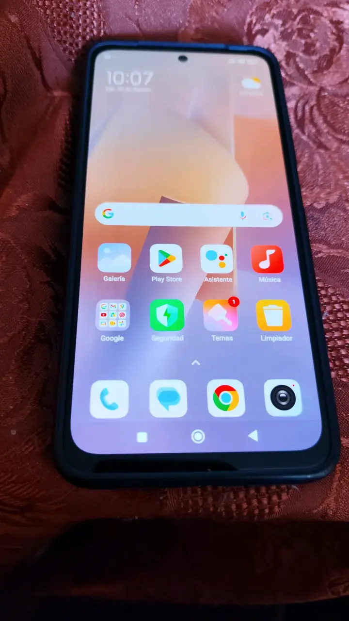 Smartphone Xiaomi Redmi azul en buen estado - 2