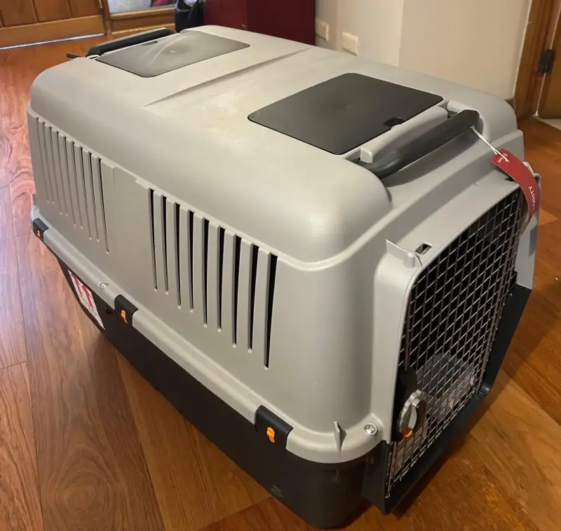 Transportadora de mascotas grande con ventilación - 2