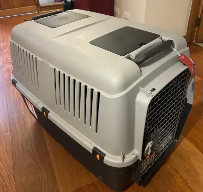 Transportadora de mascotas grande con ventilación - miniatura 2