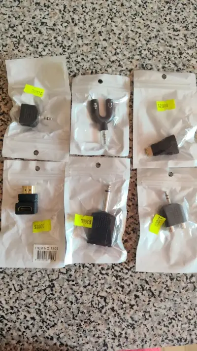 Set de adaptadores de audio y video - miniatura 1