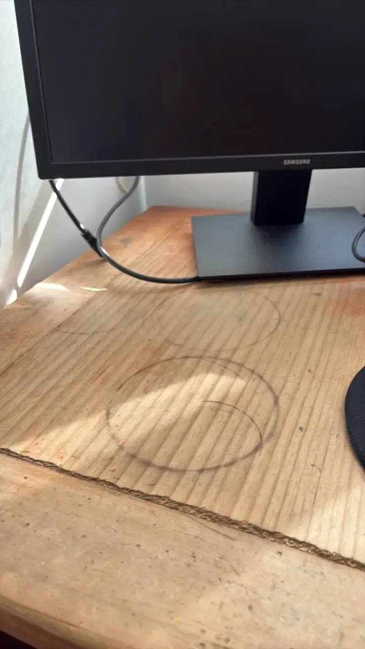 Escritorio de madera para oficina en casa - 3