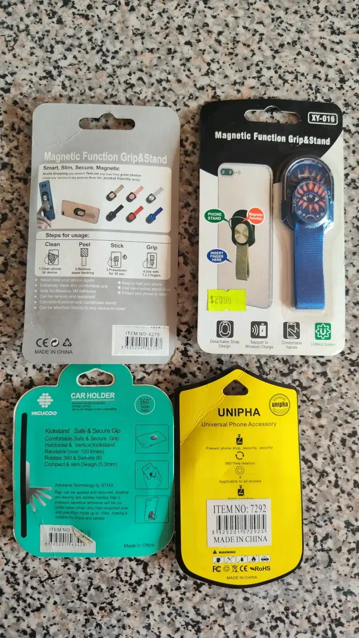 Soporte magnético para teléfono con función de agarre - 2