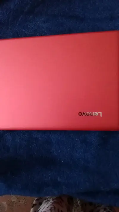 Notebook Lenovo Ideapad 110 rojo con cargador - miniatura 1