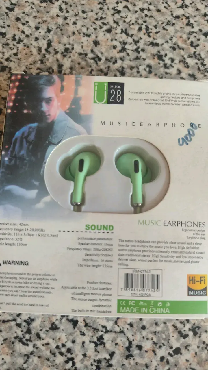Auriculares In-Ear U Music 28 Extra Bass - 2