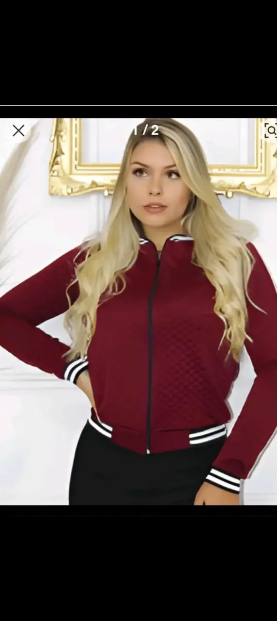 Chaqueta bomber acolchada para mujer en varios colores - 2