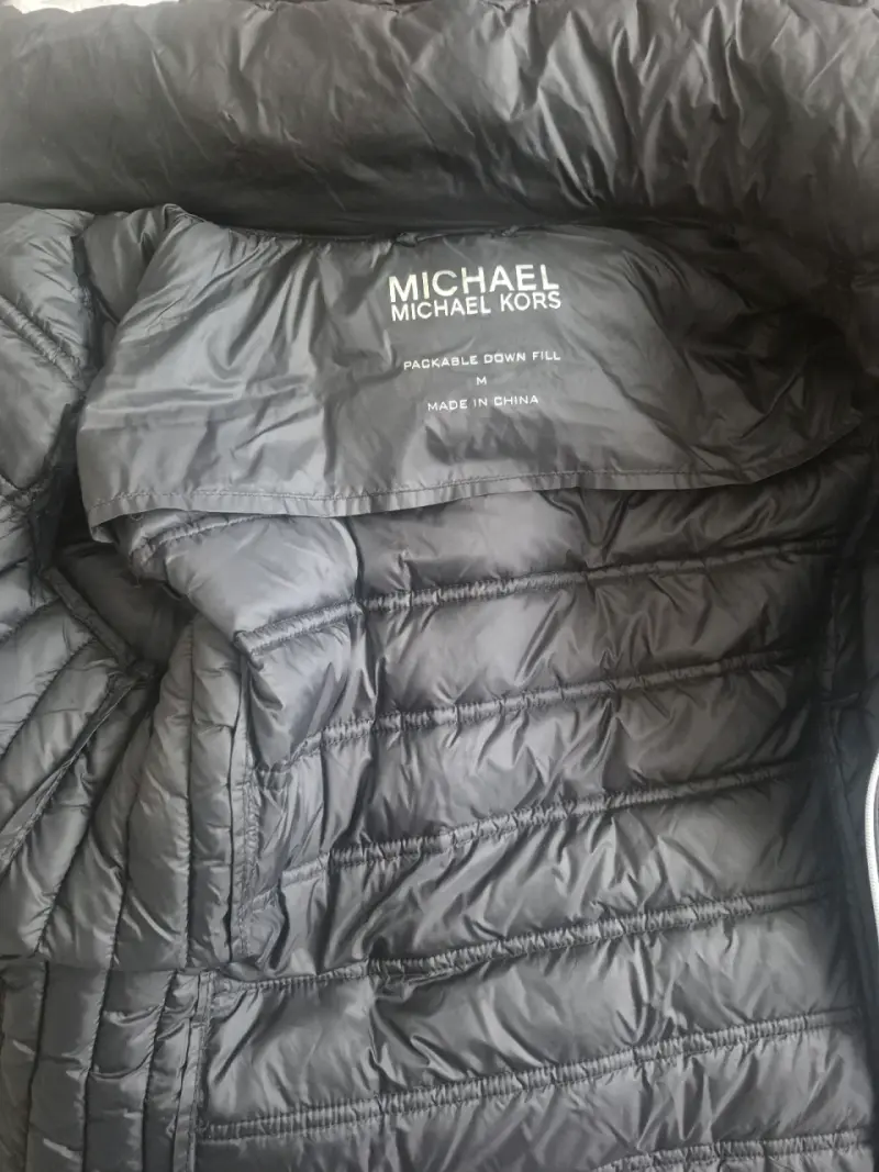 Chaqueta plumas negra Michael Kors para mujer - 2
