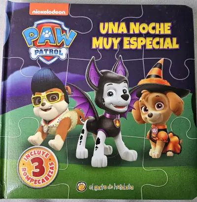 Libro infantil Paw Patrol con rompecabezas - miniatura 1
