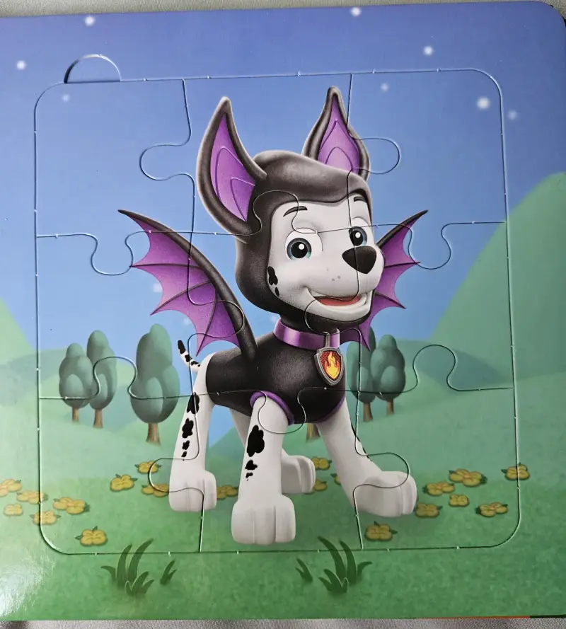 Libro infantil Paw Patrol con rompecabezas - 2