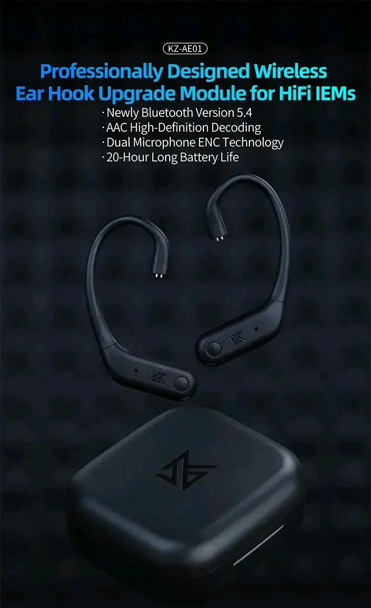 Adaptadores Inalámbricos Bluetooth KZ AE01 - 3