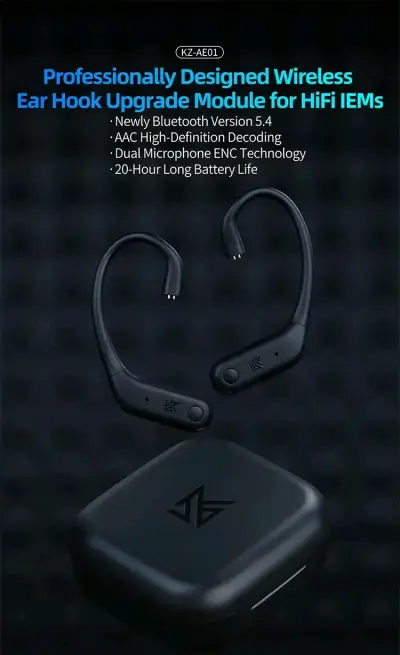 Adaptadores Inalámbricos Bluetooth KZ AE01 - miniatura 3