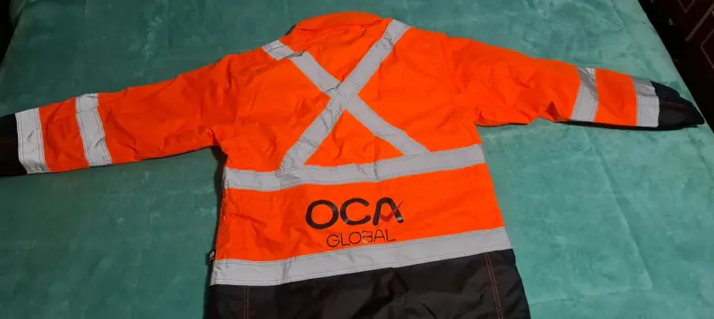 Parka térmica bicolor marca vector talla XL - 2
