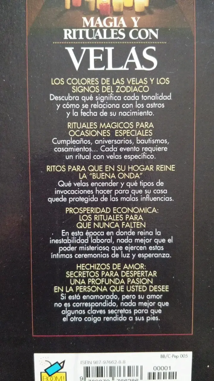 Libros de Magia y Rituales con Velas - 3