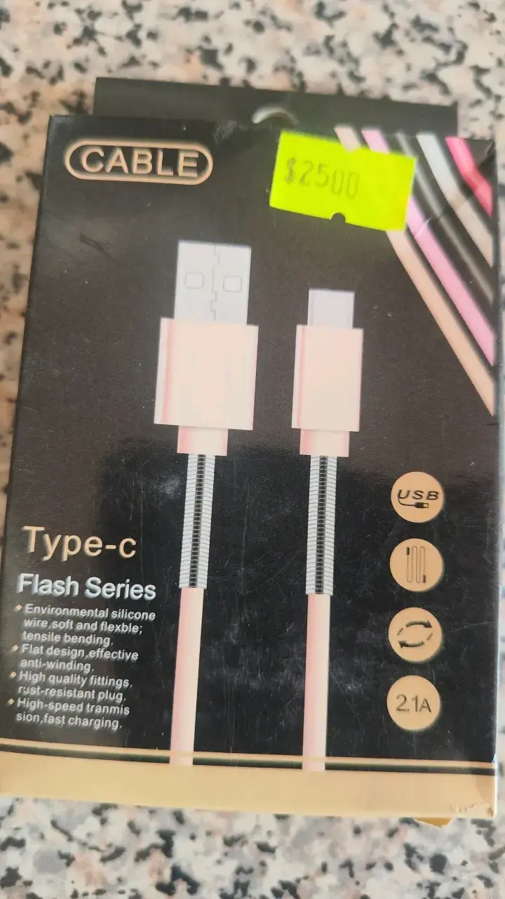 Cable USB Tipo-C Flash Series de alta velocidad - 1