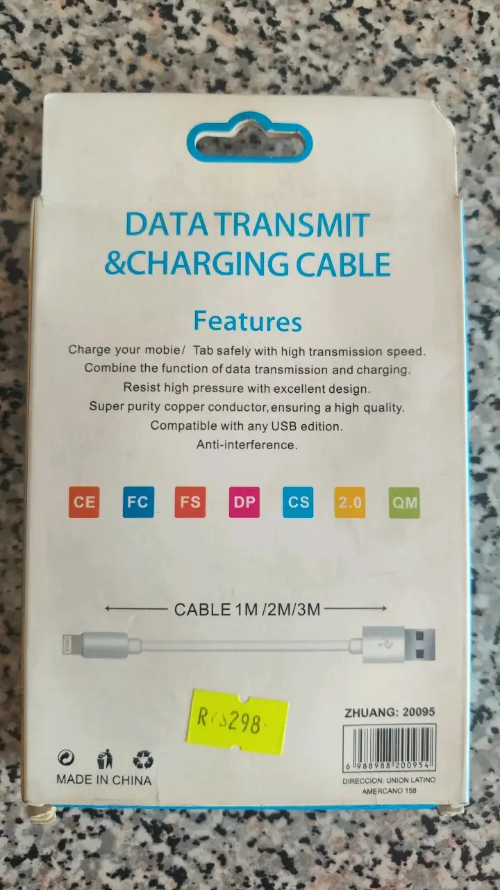 Cable de carga y datos 3M para iPhone - 2