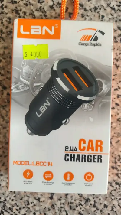 Cargador de Auto USB LBN 2.4A - miniatura 1
