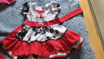Vestido de huasa de salon con chaqueta - miniatura 2