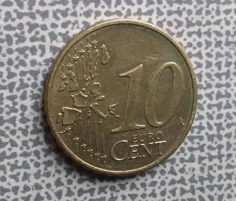 Moneda de 10 céntimos de euro 2004 - 2