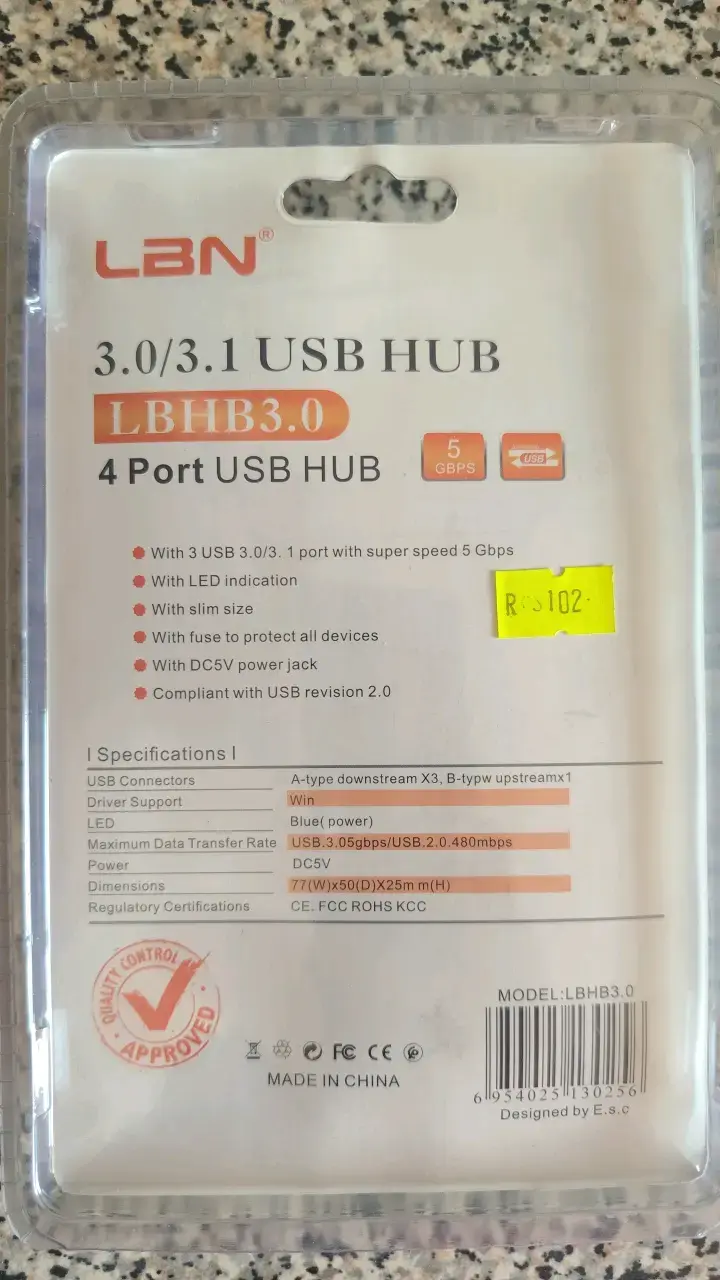 Hub USB 3.0 LBN con 4 Puertos - 2