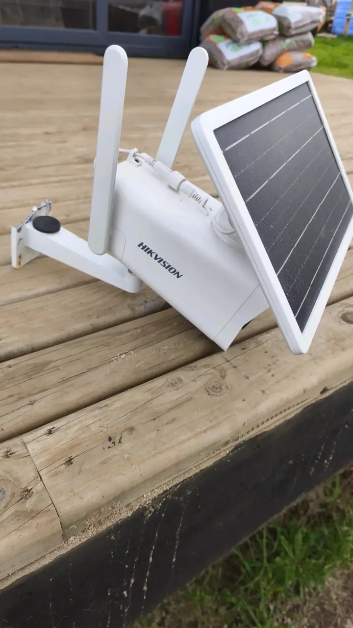 Cámara de seguridad solar Hikvision 4G - 5