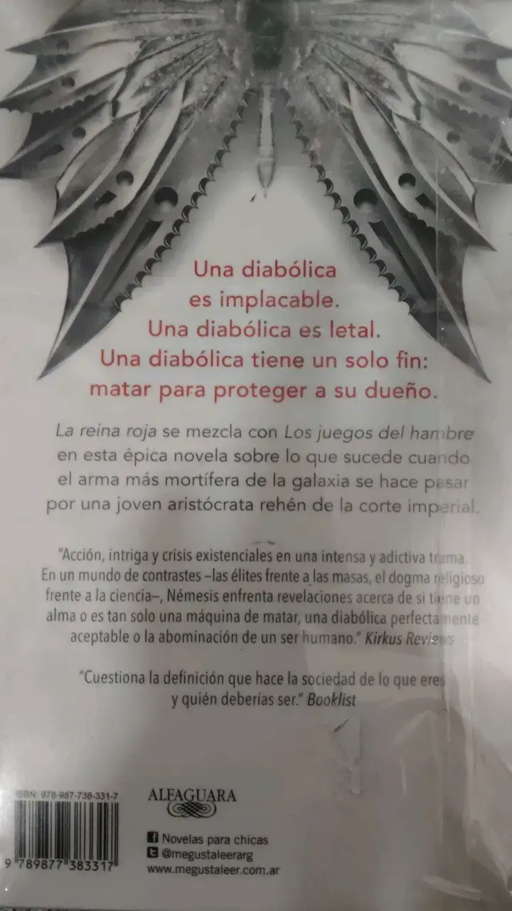 Libro 'Diabólica' de S.J. Kincaid en buen estado - 2