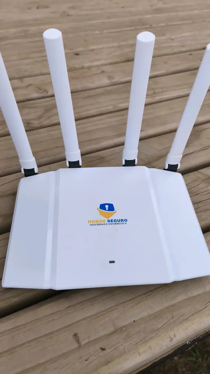 Antena Elsys con router - 2