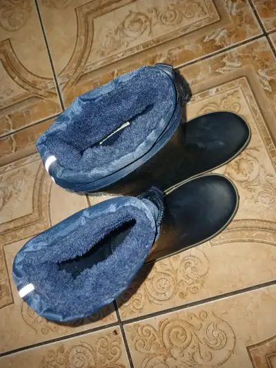 Botas de lluvia para niños azul marino - miniatura 2
