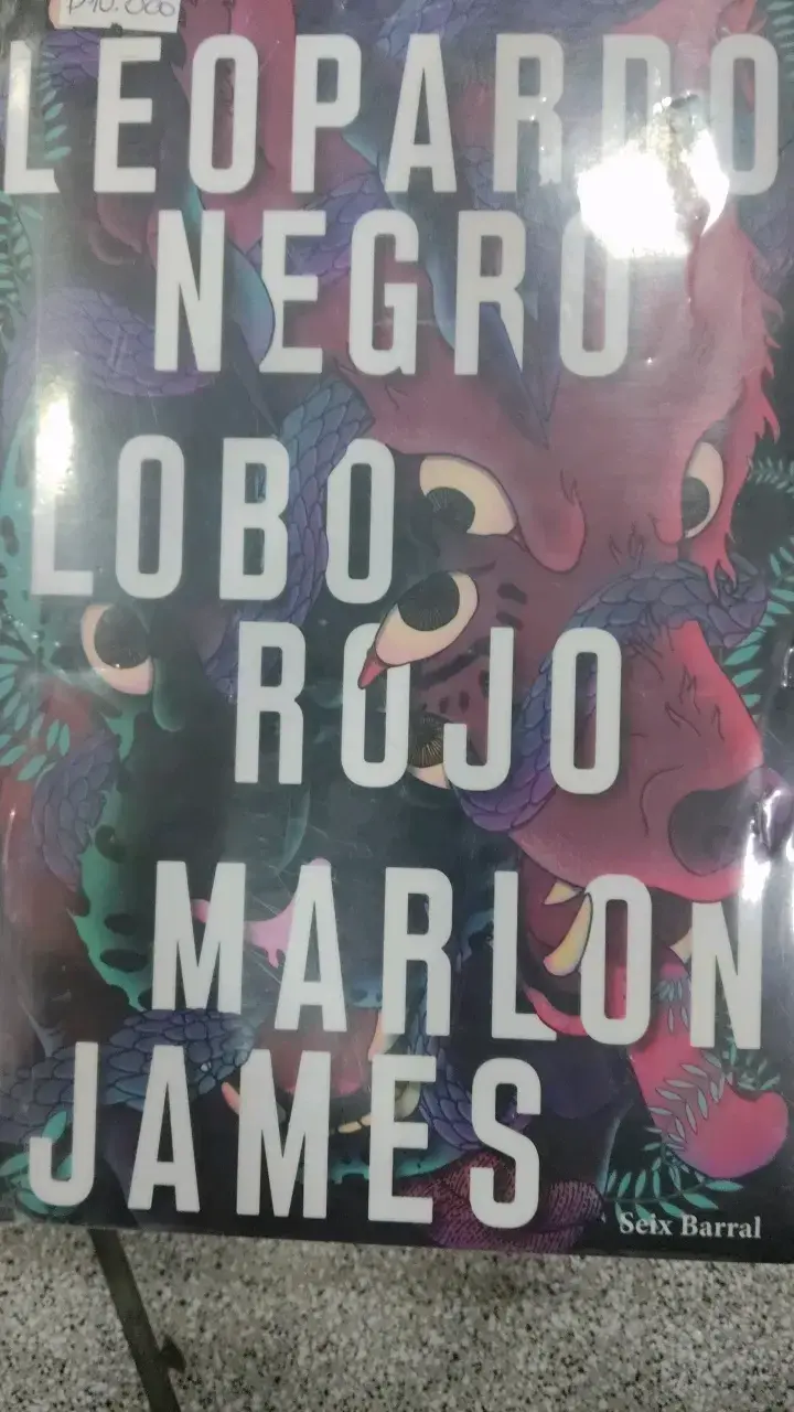 Libro 'Leopardo Negro, Lobo Rojo' de Marlon James - 1