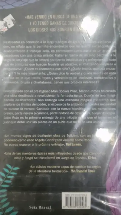 Libro 'Leopardo Negro, Lobo Rojo' de Marlon James - miniatura 2