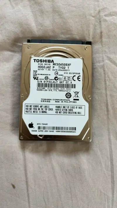 Disco duro Toshiba 500GB MK5065GSXF - miniatura 1