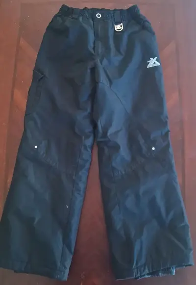 Pantalones de nieve para niños ZeroXposur negros - miniatura 1