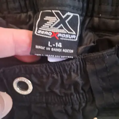 Pantalones de nieve para niños ZeroXposur negros - miniatura 3