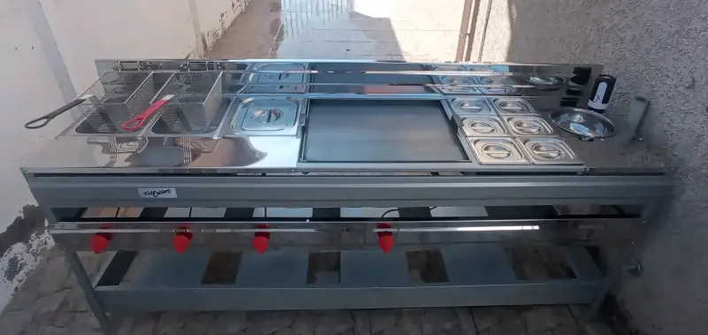 Cocina industrial Full Cooker con freido - 2