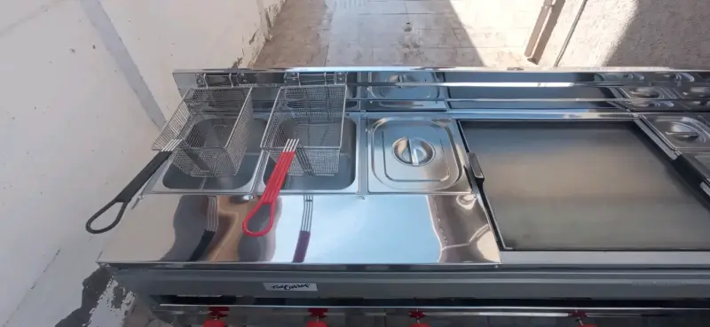 Cocina industrial Full Cooker con freido - 3